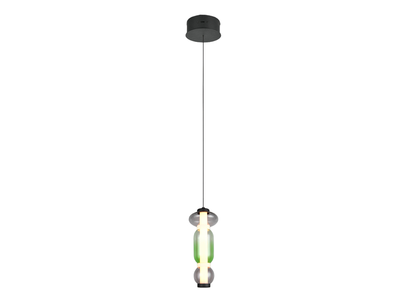Moderne LED Pendelleuchte MINERVA 1-flammig, höhenverstellbar Ø 15,5cm