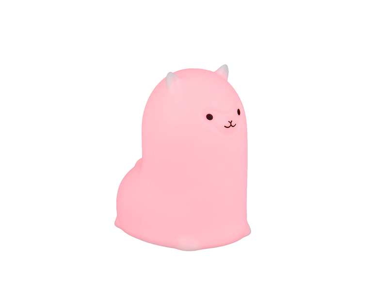 LED Batterie Tischlampe PAKY Alpaka Lampe mit RGBW Farbwechsel, Höhe 13cm