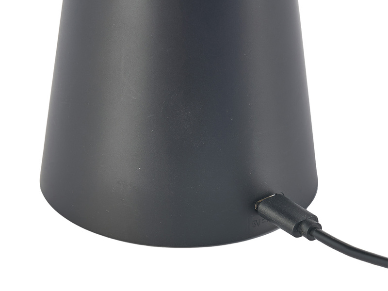 Deko LED RGB Tischleuchte CIRRUS Batterie- oder USB betrieben, Höhe 33cm