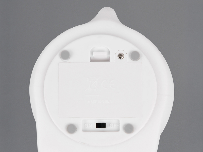 LED Batterie Tischlampe GOLDY Einhorn Lampe mit RGBW Farbwechsel, Höhe 15cm