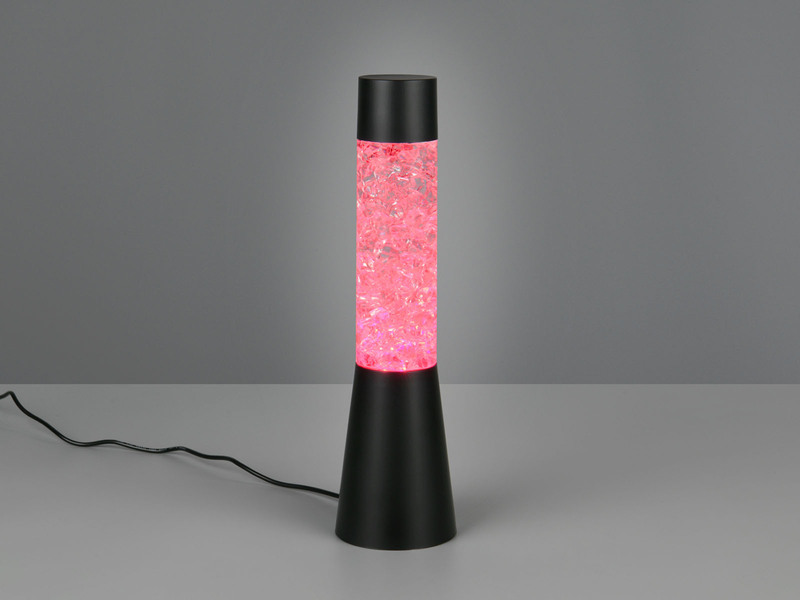 Deko LED RGB Tischleuchte MARTINI Batterie- oder USB betrieben, Höhe 33cm