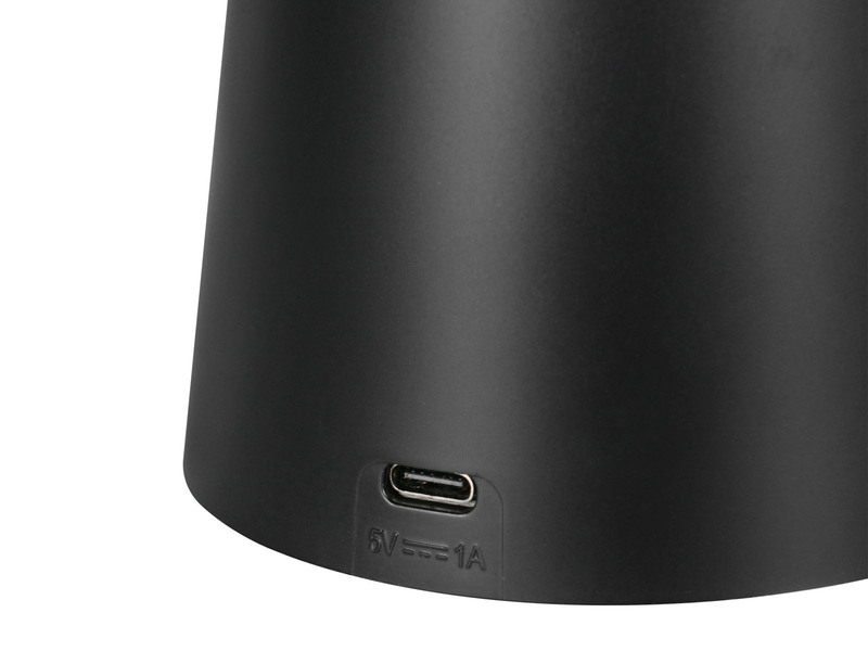 Deko LED RGB Tischleuchte Batterie- oder USB betrieben, Höhe 33cm