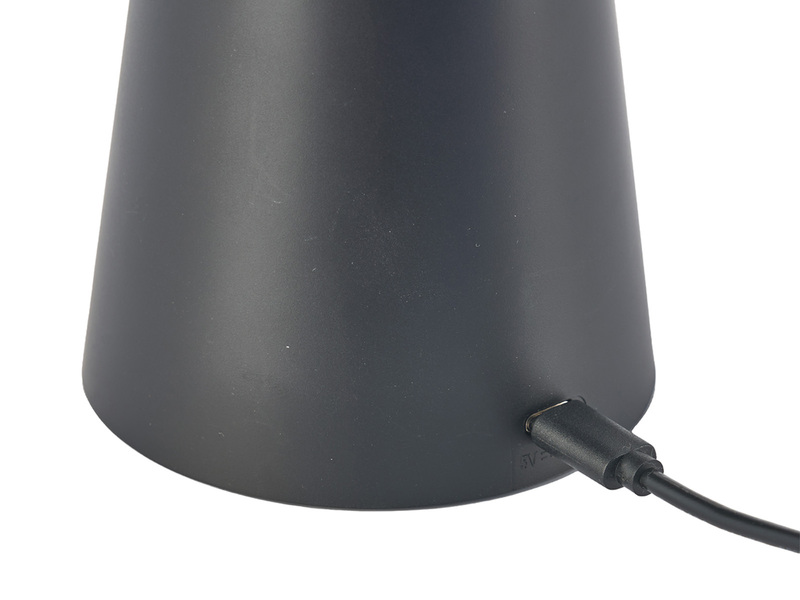 Deko LED RGB Tischleuchte Batterie- oder USB betrieben, Höhe 33cm