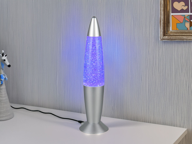 Deko LED RGB Tischleuchte FAME Batterie- oder USB betrieben, Höhe 34,5cm