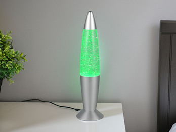 Deko LED RGB Tischleuchte FAME Batterie- oder USB betrieben, Höhe 34,5cm