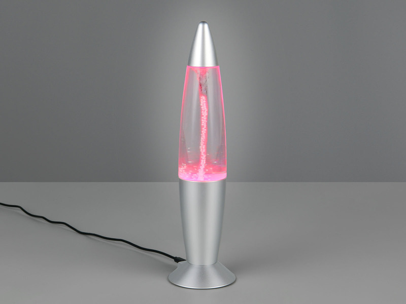 Deko LED RGB Tischleuchte HOLLY Batterie- oder USB betrieben, Höhe 34,5cm