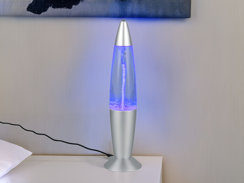 Deko LED RGB Tischleuchte HOLLY Batterie- oder USB betrieben, Höhe 34,5cm