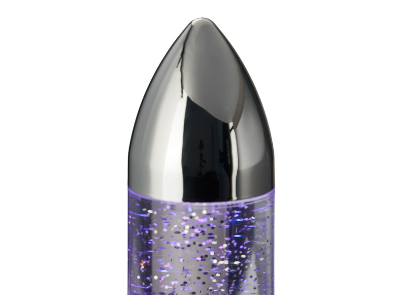 Deko RGB LED Tischleuchte APOLLO Raketenlampe per USB betrieben, Höhe 33cm