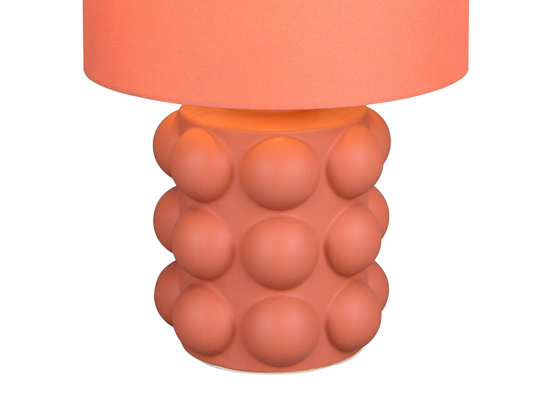 Detailansicht von dem kugelförmig strukturierten Keramikfuß