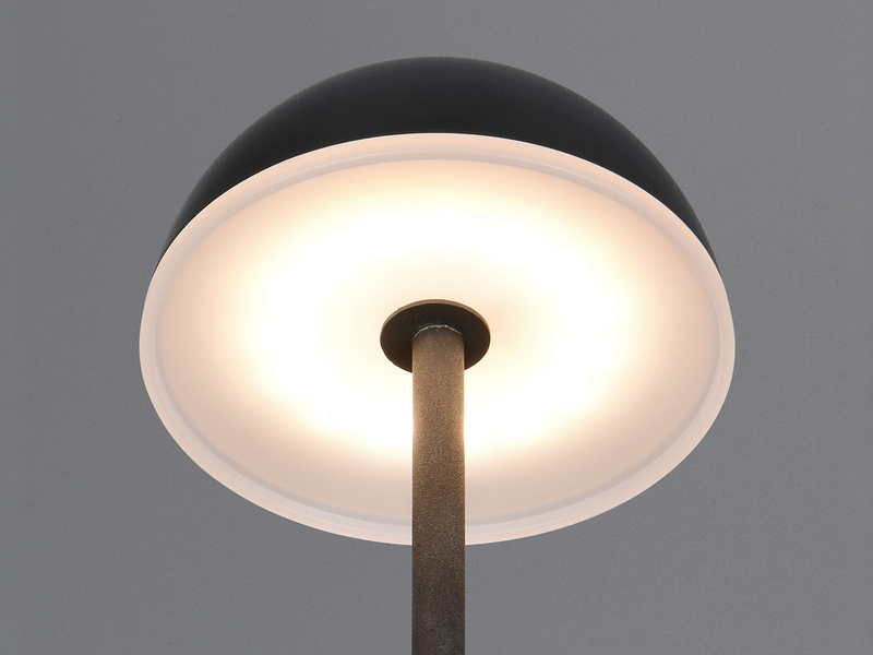 Tischlampe TEMBO LED dimmbar mit RGB Farbwechsel, USB betrieben, Höhe 28cm