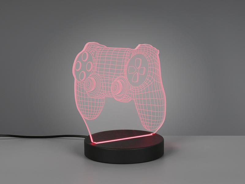 LED Designer Tischlampe JOY klein mit RGB Farbwechsel, Höhe 17cm