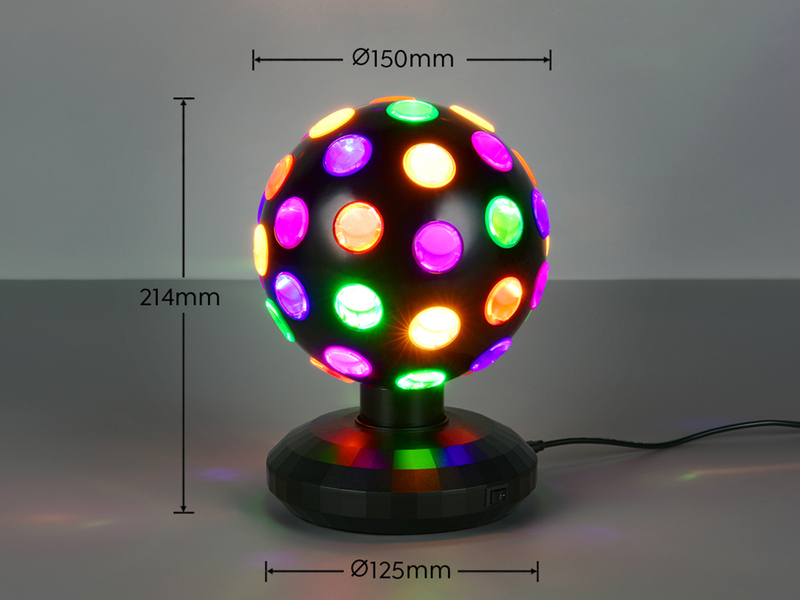 Kleine LED Tischlampe ZERO Deko Lampe Batterie- oder USB betrieben Höhe 21,5cm