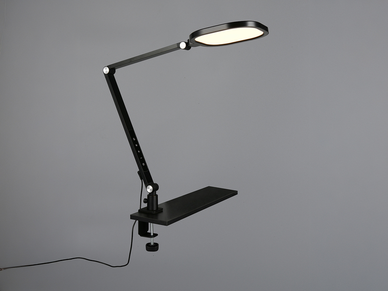 Schreibtischlampe SERVO LED dimmbar klemmbar 3 Lichtfarben inkl. Tageslicht 58cm