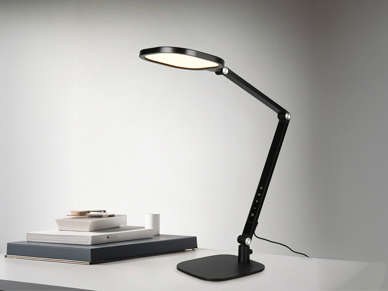 Schreibtischlampe SERVO LED dimmbar klemmbar 3 Lichtfarben inkl. Tageslicht 58cm