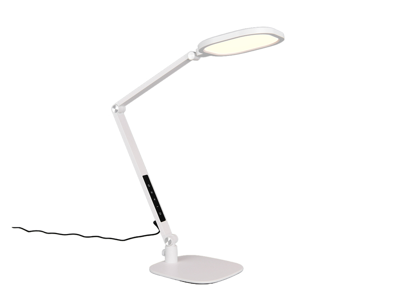Schreibtischlampe SERVO LED dimmbar klemmbar 3 Lichtfarben inkl. Tageslicht 58cm