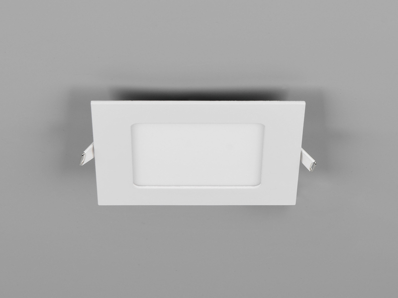 LED Einbaustrahler KIBO 230V mit 3 Lichtfarben inklusive Tageslichtweiß, B: 12cm