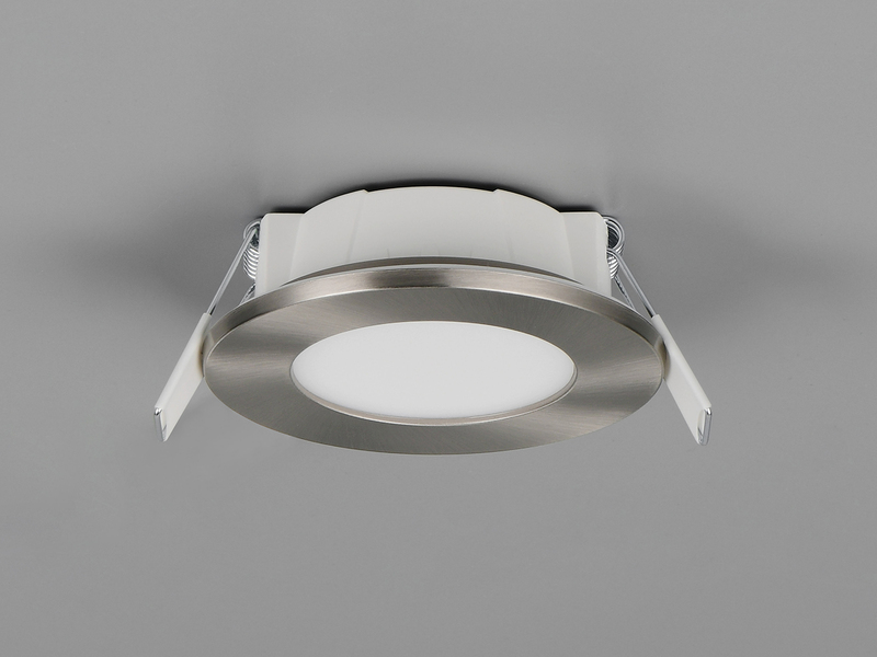 LED Einbaustrahler HIMAL 230V dimmbar mit 2 Lichtfarben für Badezimmer, Ø 8,5cm