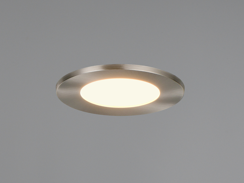 LED Einbaustrahler HIMAL 230V dimmbar mit 2 Lichtfarben für Badezimmer, Ø 8,5cm