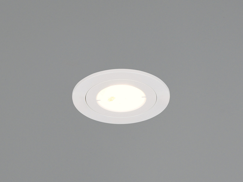 LED Einbaustrahler LAMONT 230V dimmbar, Badezimmer geeignet, 4000 Kelvin, Ø 8cm