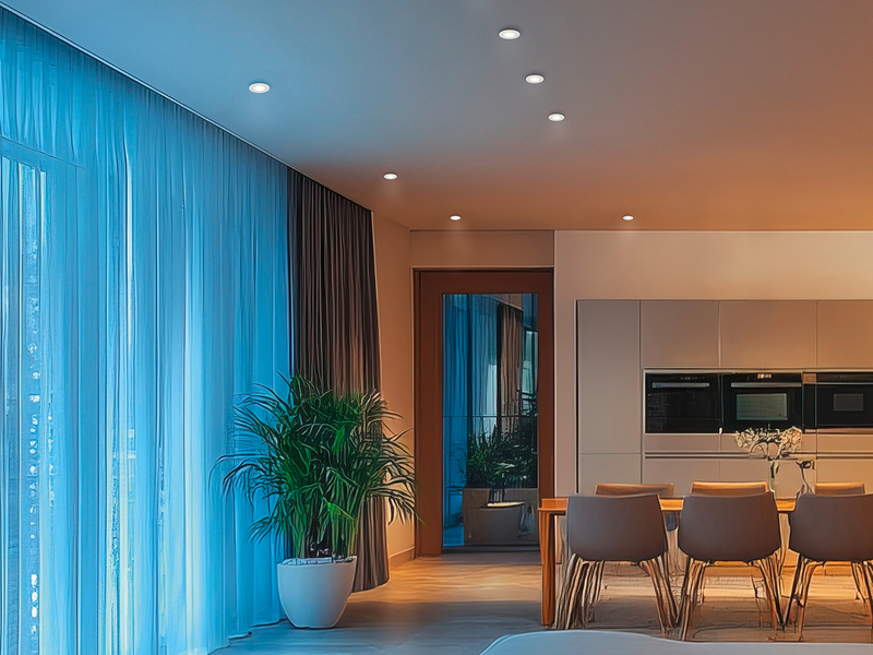 LED Einbaustrahler LAMONT 230V dimmbar, Badezimmer geeignet, 4000 Kelvin, Ø 8cm