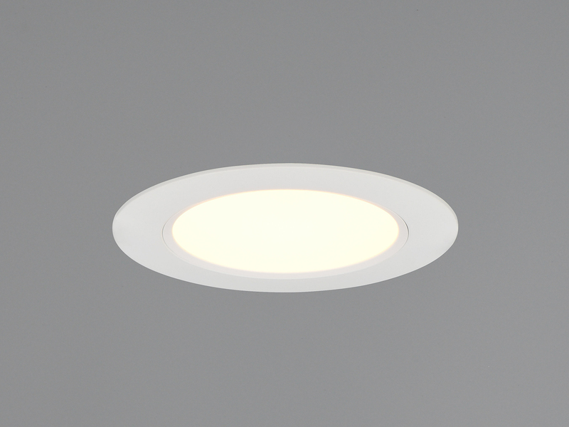 LED Einbaustrahler VIRUNGA 230V dimmbar, 3 Lichtfarben für Badezimmer, Ø 11cm