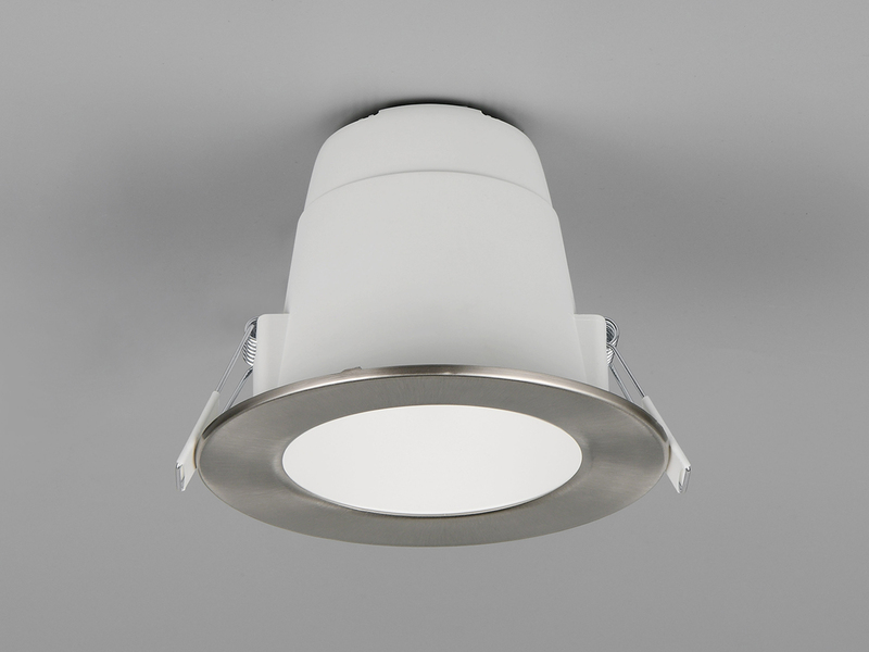 LED Einbaustrahler VIRUNGA 230V dimmbar, 3 Lichtfarben für Badezimmer, Ø 11cm