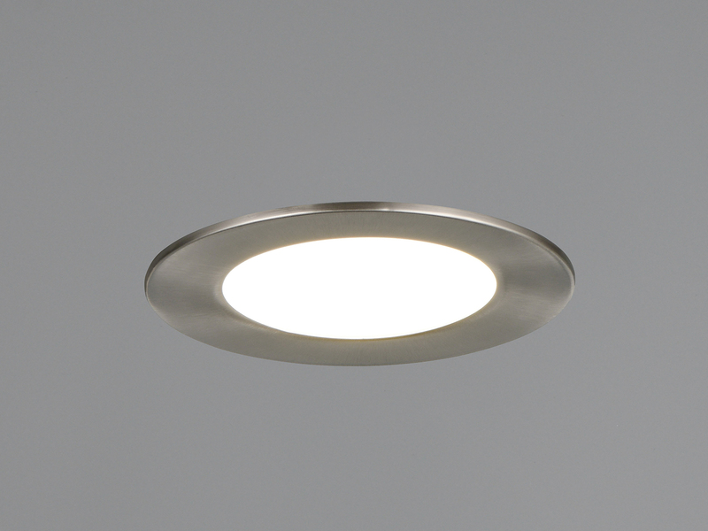 LED Einbaustrahler VIRUNGA 230V dimmbar, 3 Lichtfarben für Badezimmer, Ø 11cm