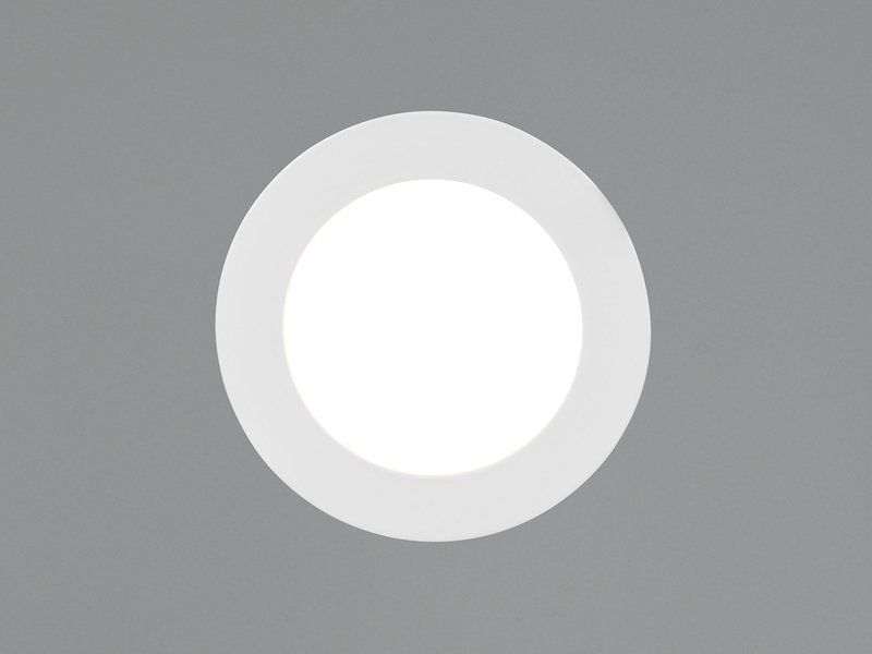 LED Einbaustrahler 230V 3er Set, 3 Lichtfarben inklusive Tageslichtweiß Ø 12cm