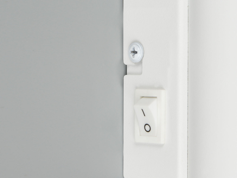 LED Wandleuchte Up and Down Weiß mit Schalter, Höhe 18cm