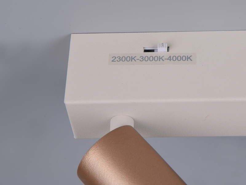 LED Wandstrahler AMBALA Coffee, dimmbar & Lichtfarbe wählbar, Breite 4cm