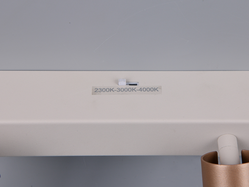 Moderner LED Deckenstrahler AMBALA dimmbar 2-flammig Coffee, Breite 26cm