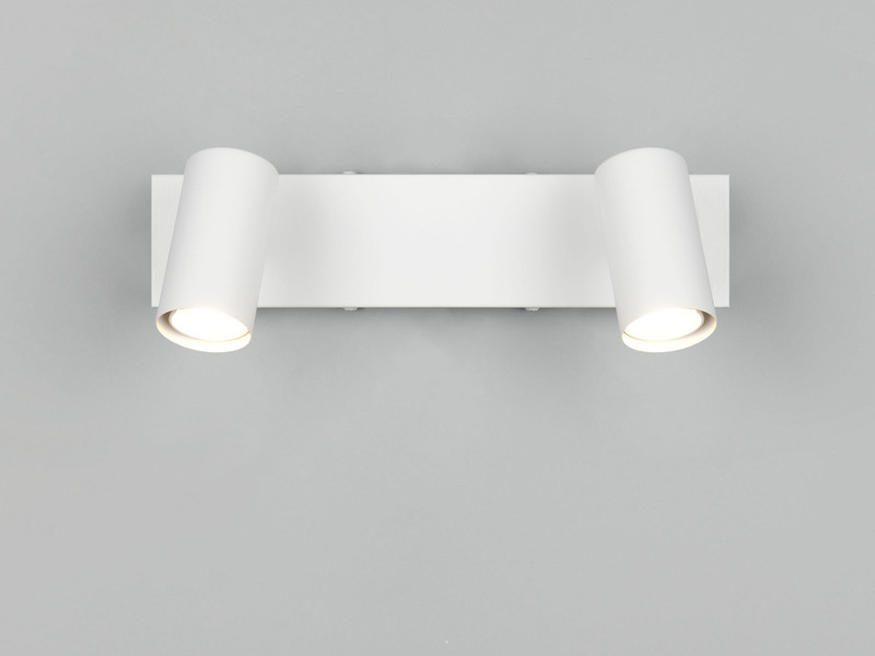 LED Deckenstrahler Weiß 2-flammig, Breite 26cm