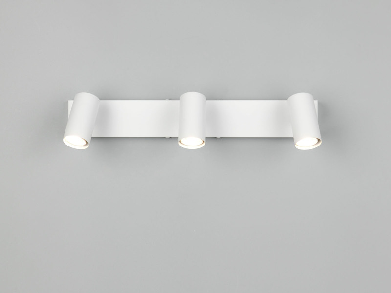 LED Deckenstrahler Weiß 3-flammig, Breite 41cm