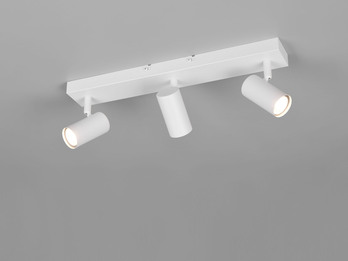 LED Deckenstrahler Weiß 3-flammig, Breite 41cm