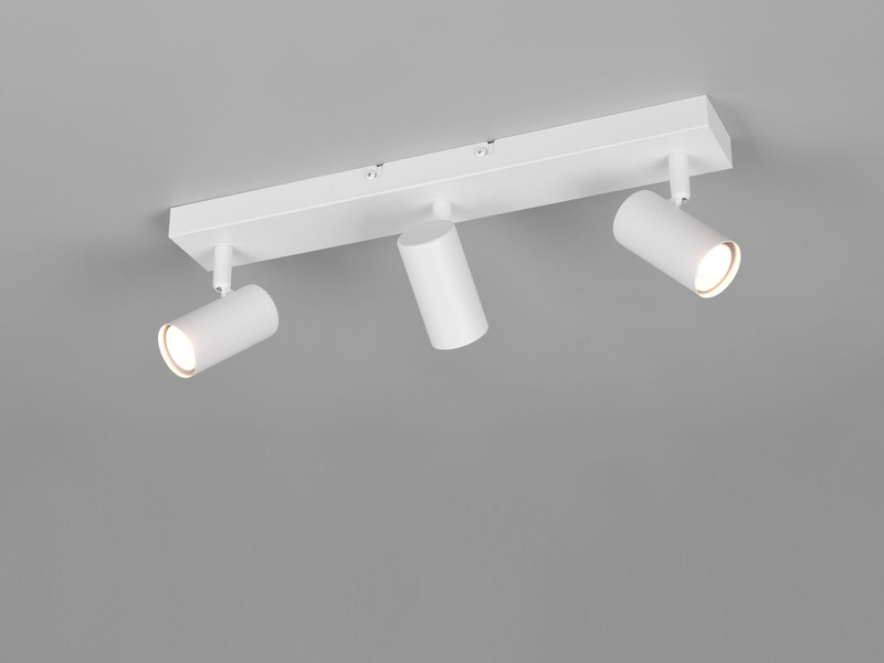 LED Deckenstrahler Weiß 3-flammig, Breite 41cm