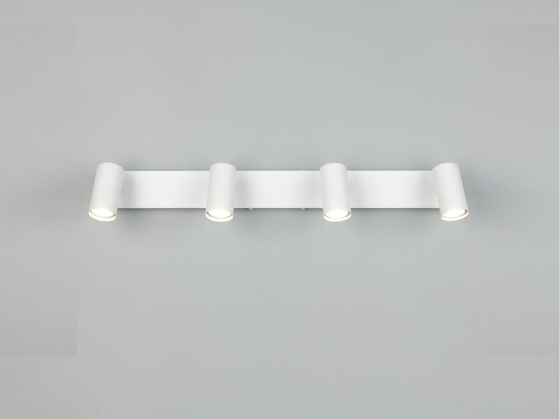 LED Deckenstrahler Weiß 4-flammig, Breite 56cm