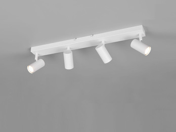 LED Deckenstrahler Weiß 4-flammig, Breite 56cm