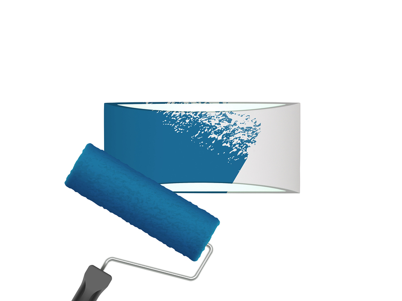 Wandleuchte WACADIA halbrund aus Gips mit Up and Down Lichteffekt, Breite 30cm