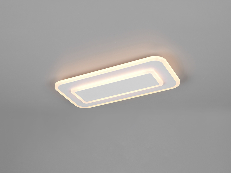 LED Deckenleuchte RIVA mit Fernbedienung & Tageslicht einstellbar, Breite 40cm