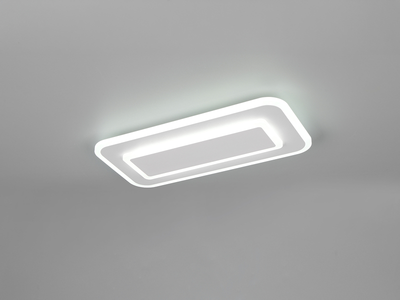 LED Deckenleuchte RIVA mit Fernbedienung & Tageslicht einstellbar, Breite 40cm