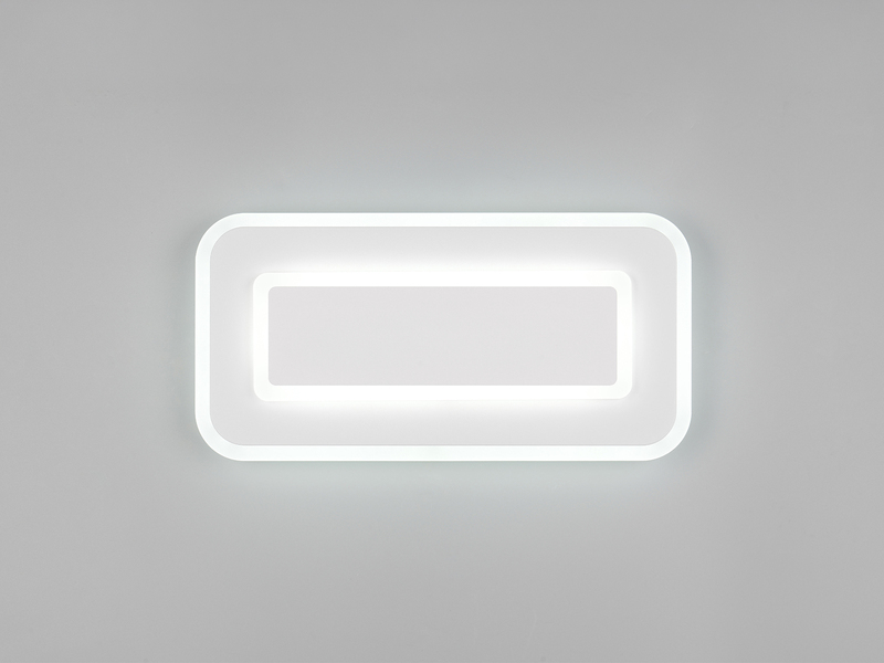 LED Deckenleuchte RIVA mit Fernbedienung & Tageslicht einstellbar, Breite 40cm