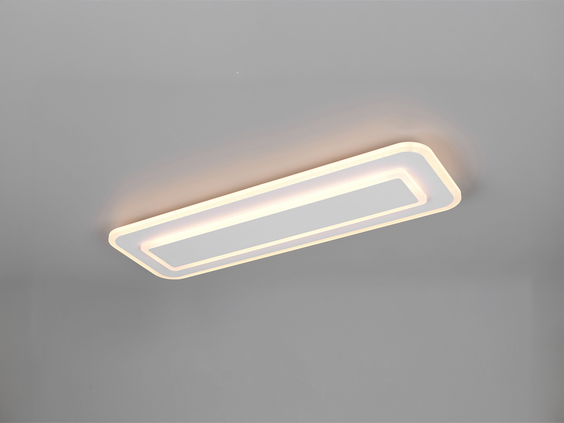 LED Deckenleuchte RIVA mit Fernbedienung & Tageslicht einstellbar, Breite 60cm