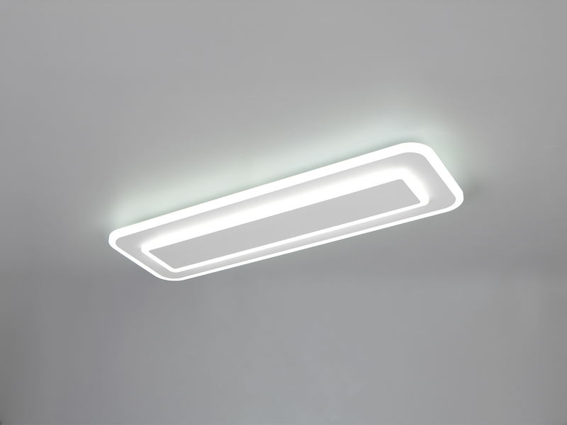 LED Deckenleuchte RIVA mit Fernbedienung & Tageslicht einstellbar, Breite 60cm