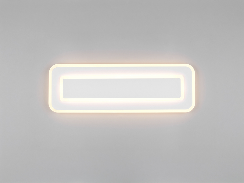 LED Deckenleuchte RIVA mit Fernbedienung & Tageslicht einstellbar, Breite 60cm