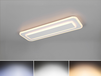 LED Deckenleuchte RIVA mit Fernbedienung & Tageslicht einstellbar, Breite 60cm
