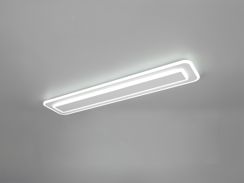 LED Deckenleuchte RIVA mit Fernbedienung & Tageslicht einstellbar, Breite 90cm