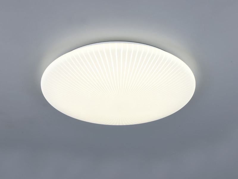 LED Deckenleuchte UMBRIA mit Strahlenmuster, rund Ø 40cm