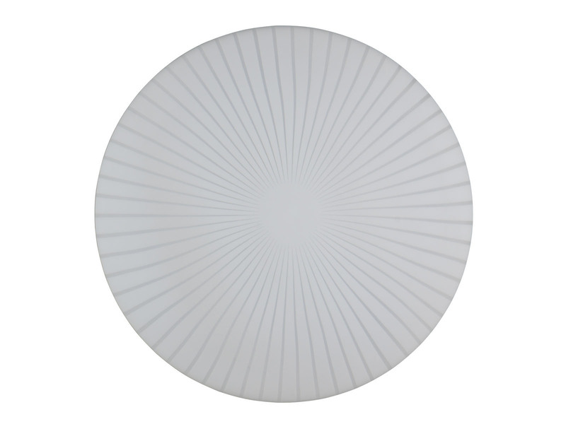 LED Deckenleuchte UMBRIA mit Strahlenmuster, rund Ø 40cm