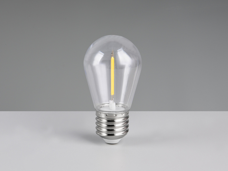 Outdoor Lichterkette CHAIN mit Stecker & 10 LEDs mit Boho Schirmen, 6,5 Meter