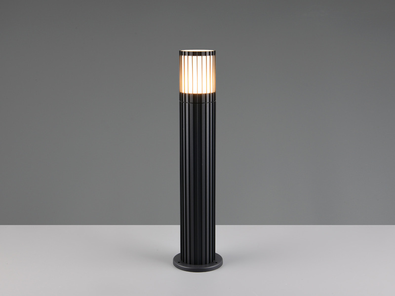 Sockelleuchte VOLGA Aluminium Anthrazit, für Reihenschaltung geeignet, H: 50cm